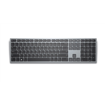 Dell | Keyboard | KB700 | Keyboard | Wireless | Russian | Titan Gray | 2.4 GHz, Bluetooth 5.0