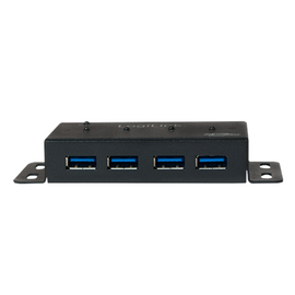 HUB 4xUSB3.0 Aktywny Metalowa obudowa