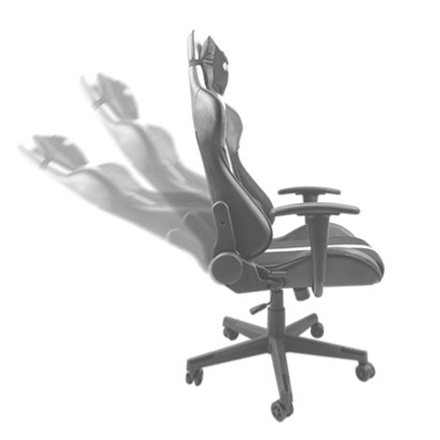 Chaise de jeu universelle fury avenger xl siège rembourré noir blanc