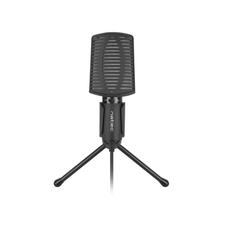Natec | Microphone | NMI-1236 Asp | Black | Wired