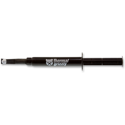 Thermal Grizzly Thermal grease "Hydronaut" 10ml/26g | Thermal Grizzly | Thermal Grizzly Thermal grease "Hydronaut" 10ml/26g | Thermal Conductivity: 11.8 W/mk; Thermal Resistance 0,0076 K/W; Electrical Conductivity*: 0 pS/m; Viscosity: 140-190 Pas; Temp