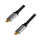 Kabel USB-C M/M, PD, aluminiowy 1.5m-3