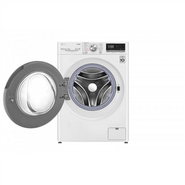 LG | Washing Machine With Dryer | F2DV5S7S1E | Energy efficiency class D | Front loading | Washing capacity 7 kg | 1200 RPM | Depth 46 cm | Width 60 cm | Display | LED | Drying system | Drying capacity 5 kg | Steam function | Direct drive | Wi-Fi | White - 0