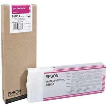 Cartouche d'encre Epson T606300 | Magenta vif