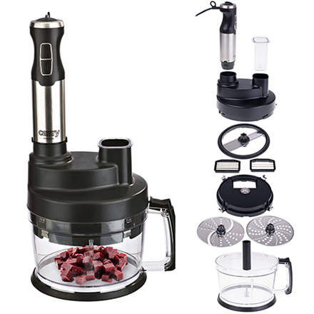 Camry | Blender | CR 4623 | Hand Blender | 1600 W | Jar material Plastic | Jar capacity 0.6 L | Chopper | Ice crushing | Black