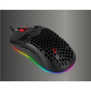 AROZZI herní myš FAVO Ultra Light Black/ drátová/ 16.000 dpi/ USB/ 7 tlačítek/ RGB/ černá-4