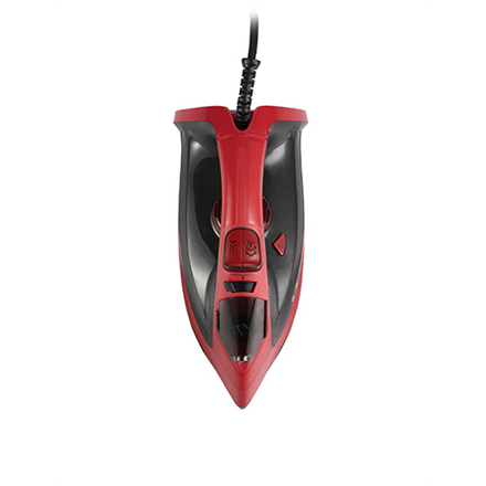 Mesko | Iron | MS 5031 | Steam Iron | 2400 W | Continuous steam 40 g/min | Steam boost performance 70 g/min | Red/Black