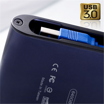 Silicon Power external hard drive 2TB Armor A80, blue - 0