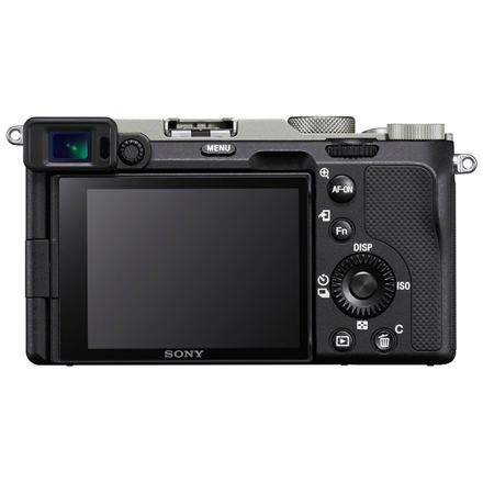 Sony Alpha A7C Full-frame Mirrorless Interchangeable Lens Camera, Body, Silver | Sony | Full-frame Mirrorless Interchangeable Lens Camera | Alpha A7C | Mirrorless Camera body | 24.2 MP | ISO sensitivity (max) 204800 | Display diagonal 3.0 " | Video record
