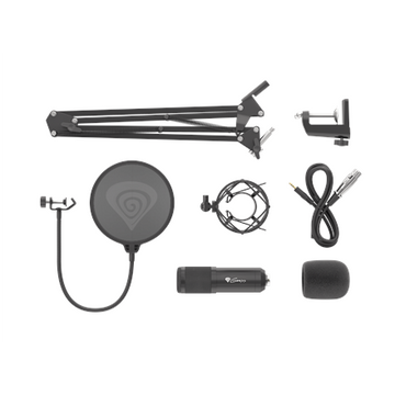 GENESIS Radium 300 XLR Black Studio microphone