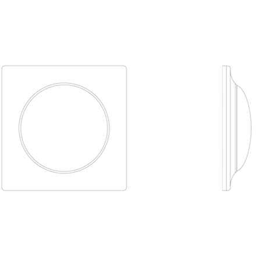 Contrôleur d'éclairage domestique intelligent Fibaro FGWCEU-201-1-8 sans fil noir