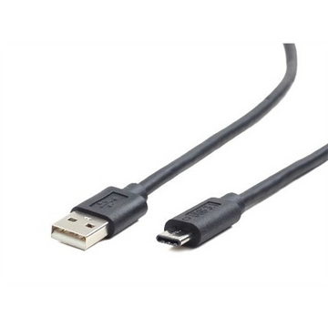 Kabelis Gembird USB Male - Type C Male 1m Black