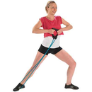 Tube de fitness SVELTUS avec deux poignées, léger, bleu pour les professionnels