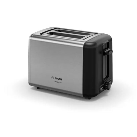 Bosch TAT3P420 toaster 2 slice(s) 970 W Black, Stainless steel
