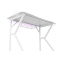 Table de jeu Genesis HOLM 320 RGB blanche (120 cm x 75 cm)
