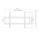 SUNNE by Elite Screens držák na zeď pro LCD a TV 37 - 70"/ fixní