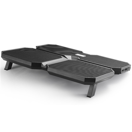 Support de refroidissement pour ordinateur portable DeepCool MULTI CORE X6 39,6 cm (15,6") Noir