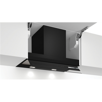 Bosch Serie 6 DBB67AM60 cooker hood Built-in Black 460 m³/h