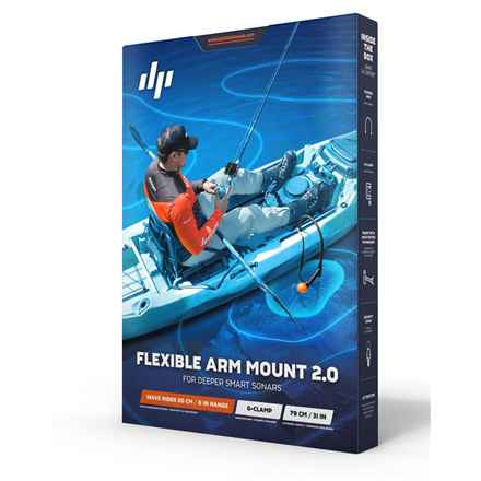 Deeper | Support de bras flexible Deeper 2.0 | Support de sonar | Noir