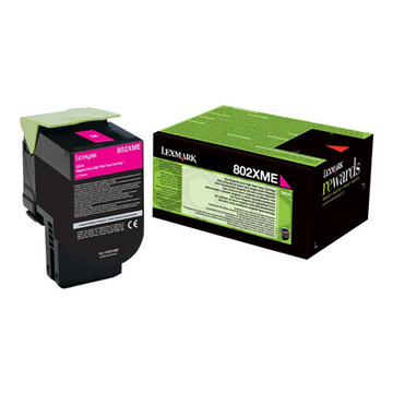 Toner Original Lexmark Magenta, 80C2XME, pentru CX510, 4K, (timbru verde 1.2 lei) , "80C2XME"