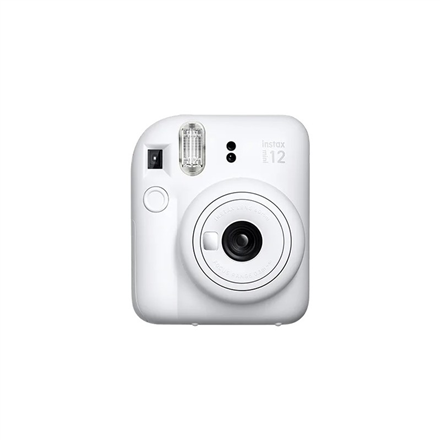 Momentinis fotoaparatas Fujifilm instax mini 12 CLAY WHITE+instax mini glossy (10pl)