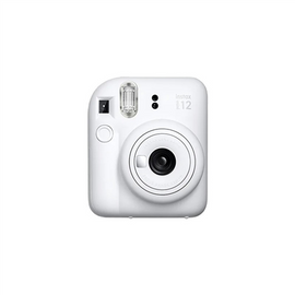 Momentinis fotoaparatas Fujifilm instax mini 12 CLAY WHITE+instax mini glossy (10pl)