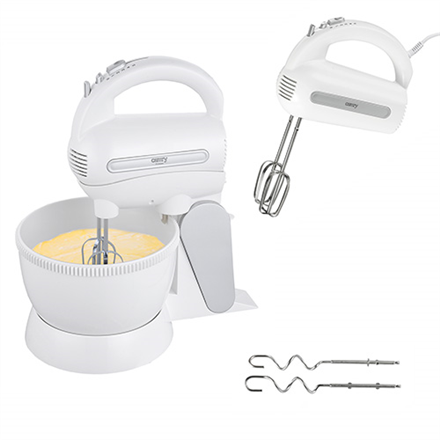 Adler CR 4213 mixer Stand mixer White 300 W