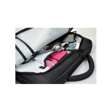 PORT DESIGNS | Courchevel | Fits up to size 17.3 " | Messenger - Briefcase | Black | Shoulder strap