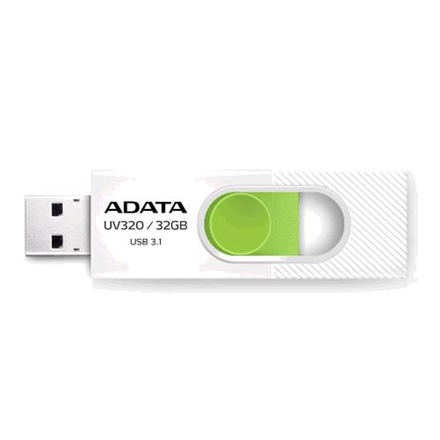 ADATA UV320 USB flash drive 32 GB USB Type-A 3.2 Gen 1 (3.1 Gen 1) Green, White