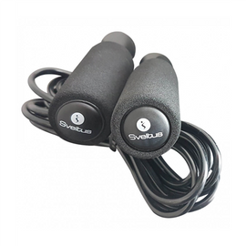 Skiprope for aerobics SVELTUS 2702 300cm Black