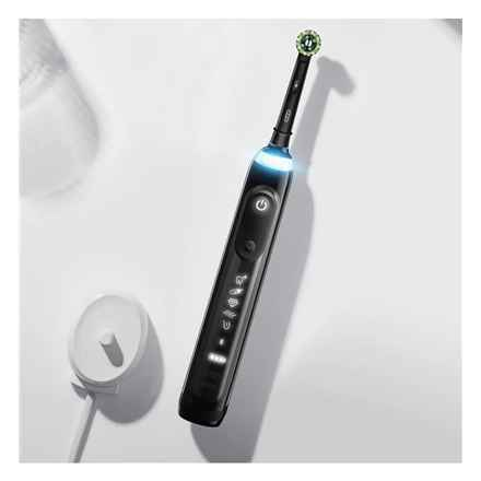 Oral-B | Electric Toothbrush | Genius X | Rechargeable | For adults | Number of brush heads included 1 | Number of teeth brushing modes 6 | Midnight Black