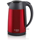 Bouilloire électrique Bosch TWK3P424 1,7 L 2400 W Gris, Rouge