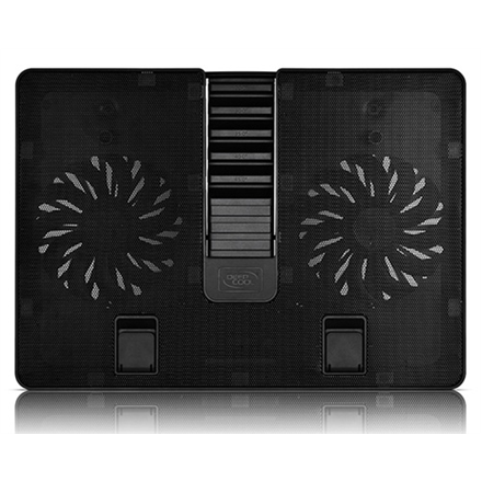 DeepCool U PAL laptop cooling pad 39.6 cm (15.6") 1000 RPM Black