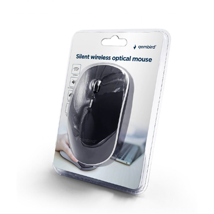 Gembird silent wireless noir