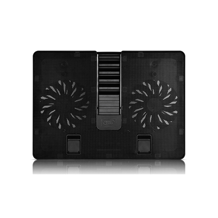 DeepCool U PAL laptop cooling pad 39.6 cm (15.6") 1000 RPM Black