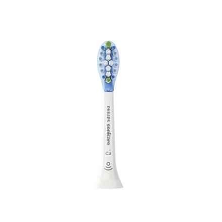 Promotion! Tête de brosse à dents Sonicare C3 Premium Plaque Defense (4 pièces) (blanche)