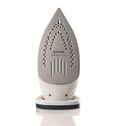 Gorenje | Steam Iron | SIH2800TQC | Steam Iron | 2800 W | Water tank capacity 350 ml | Continuous steam 35 g/min | Steam boost performance 100 g/min | Turquoise/White