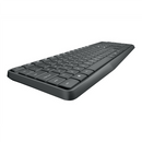 Logitech MK235 keyboard Mouse included USB QWERTY US International Grey