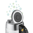 Adler | Bouilloire | AD 1247 NEUF | Avec commande électronique | 1850 - 2200 W | 1,7 L | Acier inoxydable, verre | Base rotative à 360° | Acier inoxydable/Transparent