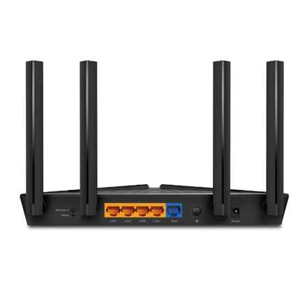 Routeur Wi-Fi 6 Gigabit double bande AX3000 | Archer AX53 | 802.11ax | 574+2402 Mbit/s | 10/100/1000 Mbit/s | 4 ports Ethernet LAN (RJ-45) | Prise en charge Mesh Oui | MU-MiMO Oui | Antenne externe | 36 mois