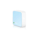 Routeur sans fil TP-Link TL-WR802N Fast Ethernet monobande (2,4 GHz) Bleu, Blanc