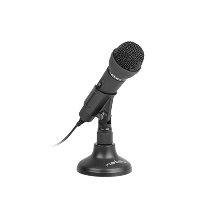 Natec | Microphone | NMI-0776 Adder | Black | Wired