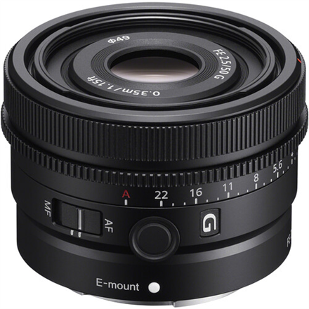 Objectif sony fe 50 mm f/25 g