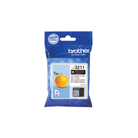 Brother LC3211BK | 200Pages | Black