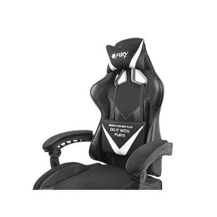 FURY Avenger L Chaise de jeu universelle Siège rembourré Noir