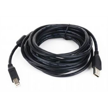 Kabelis Gembird USB Male - USB Male B 4.5m Black