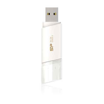 Silicon Power flash drive 16GB Blaze B06 USB 3.0, white