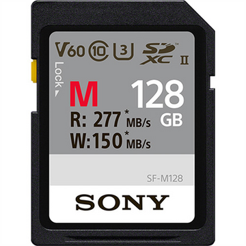 Sony 128 GB SF-M Series UHS-II SD Memory Card | Sony | 128 GB | SDXC | Flash memory class 10