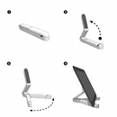 Gembird Universal tablet stand TA-TS-01 Black