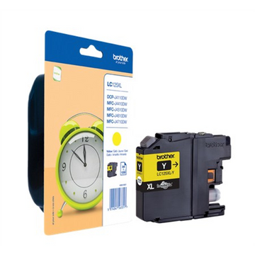 BROTHER LC125XLY Ink yellow de capacitate mare - 1.200 pagini - 0